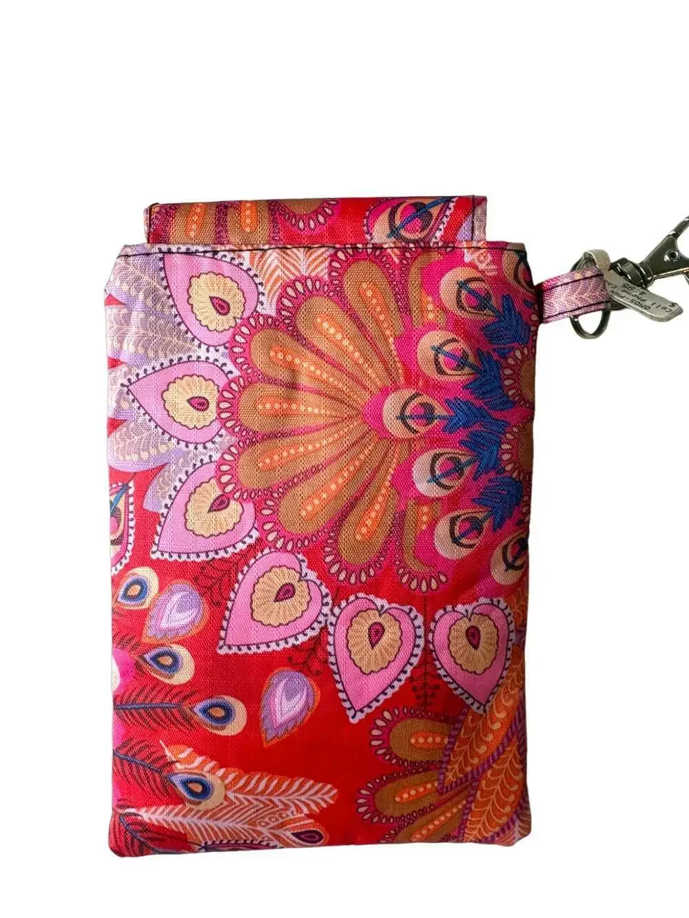 Olivia Moss Peacock Parade Collection Cell Phone Caddy